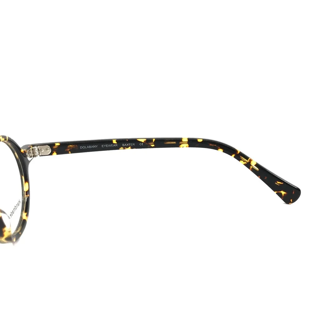 Dolabany Eyeglasses Frames BAXTER SAND DEMI Tortoise Round Full Rim 43-20-145